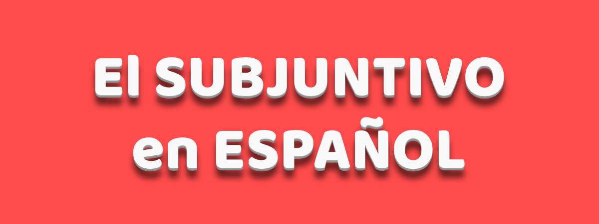 Ilustración del subjuntivo en español.
