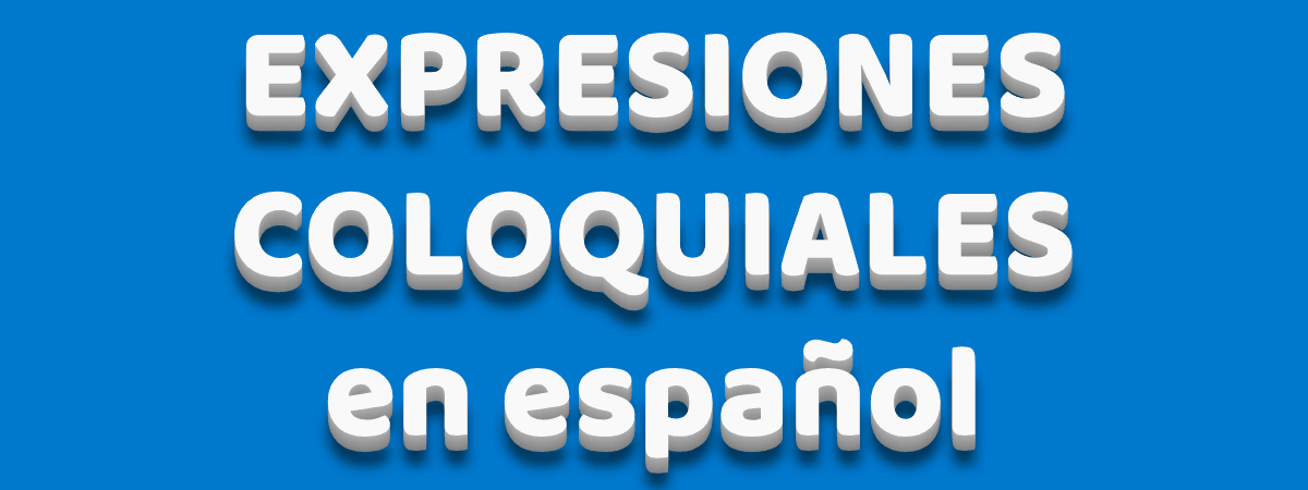 Ilustración de expresiones coloquiales en español.