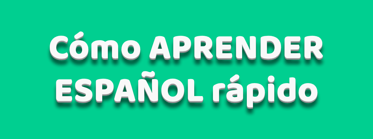 Ilustración de cómo aprender español rápido.